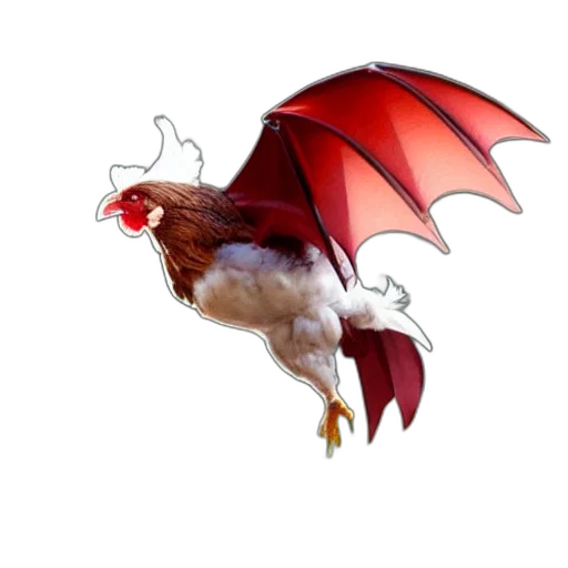 dragon, animal, umbrella, creature transparent PNG cut-out