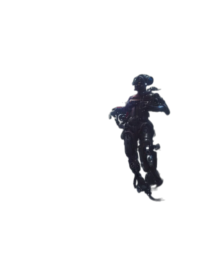 robot, creature, weapon, dragon transparent PNG cut-out