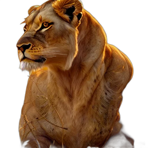 animal, crown, creature, staff transparent PNG cut-out