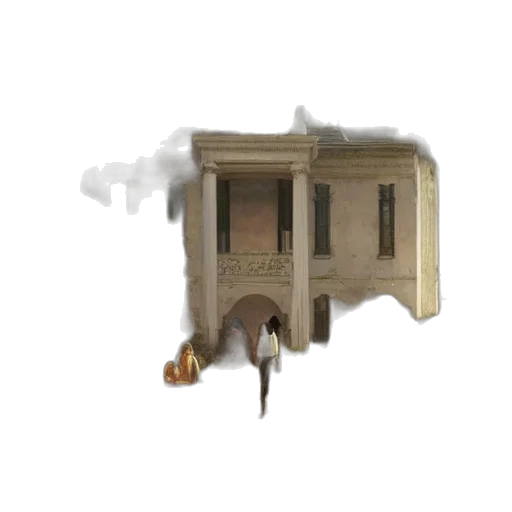 building, furniture, staff, jewelry, 3d render, concept art, photorealistic, pixel art transparent PNG cut-out