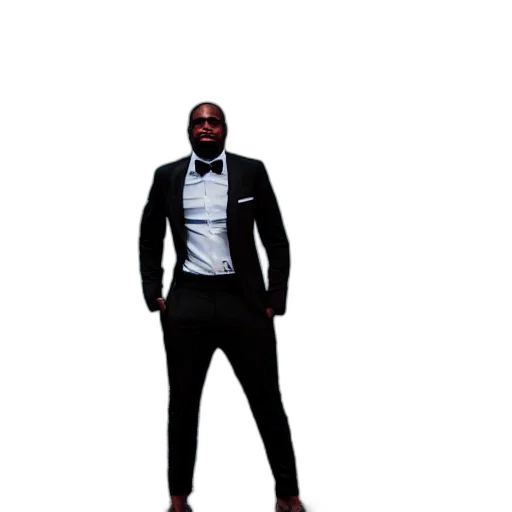 jacket, staff, 3d render, cartoon transparent PNG cut-out