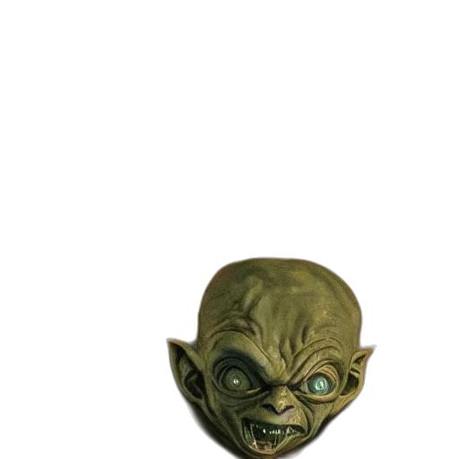 mask, face, creature, staff transparent PNG cut-out