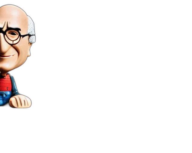 staff, cartoon, concept art, pixel art, comic book art, larry, david, figurine transparent PNG cut-out