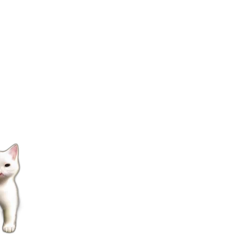 animal, staff, creature, 3d render transparent PNG cut-out
