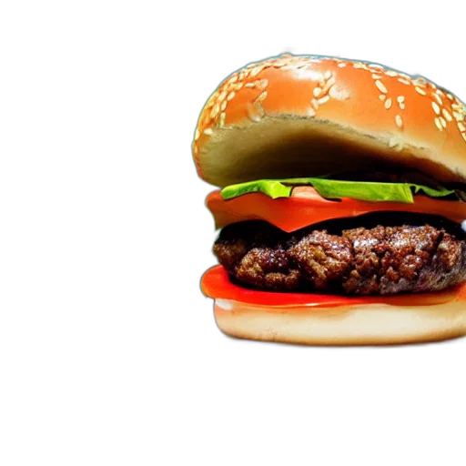 food, animal, 3d render, photorealistic transparent PNG cut-out