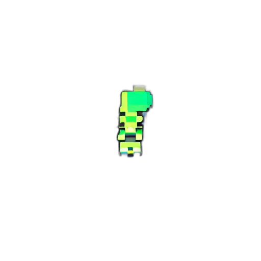 robot, weapon, staff, creature transparent PNG cut-out