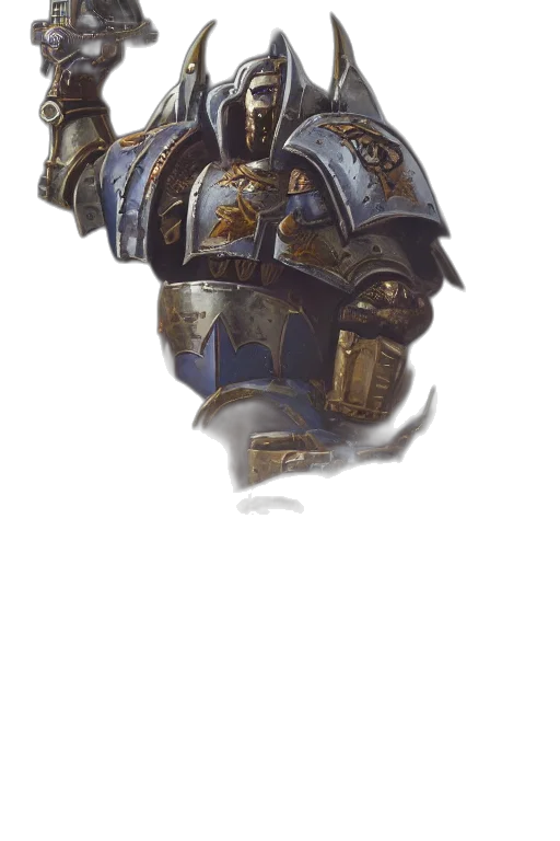 robot, mask, weapon, crown transparent PNG cut-out