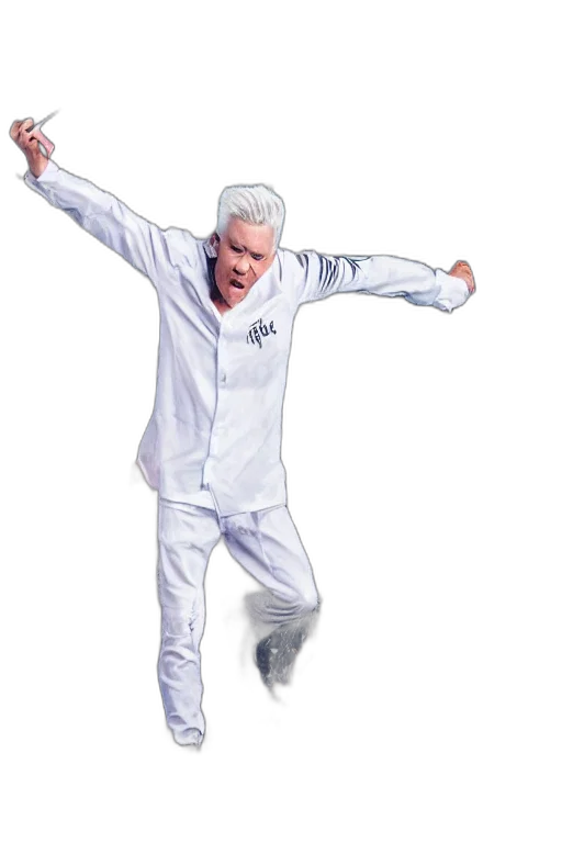 jacket, staff, creature, concept art transparent PNG cut-out