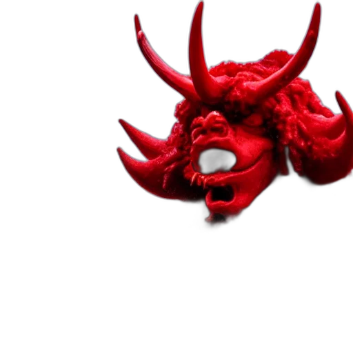 mask, dragon, animal, creature transparent PNG cut-out