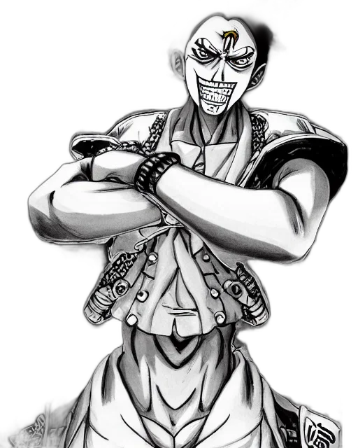 staff, mask, sword, robot, comic book art, concept art, cartoon, cyberpunk transparent PNG cut-out