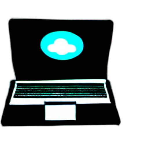 3d render, laptop, short, mechanic, legs, bottom, viewed, below transparent PNG cut-out