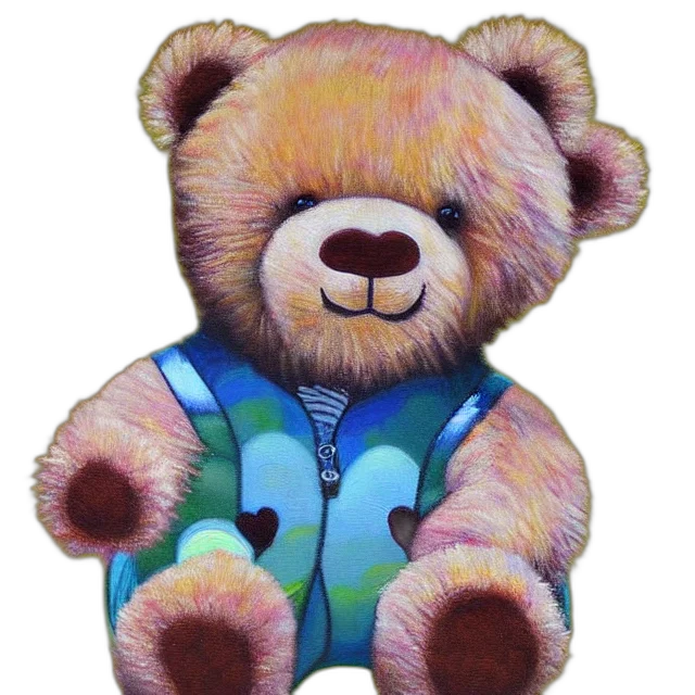 photorealistic, oil painting, 3d render, beautiful transparent PNG cut-out