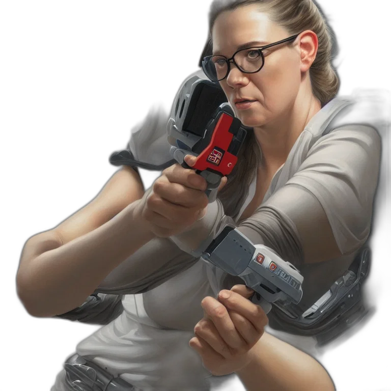 staff, weapon, sword, robot transparent PNG cut-out