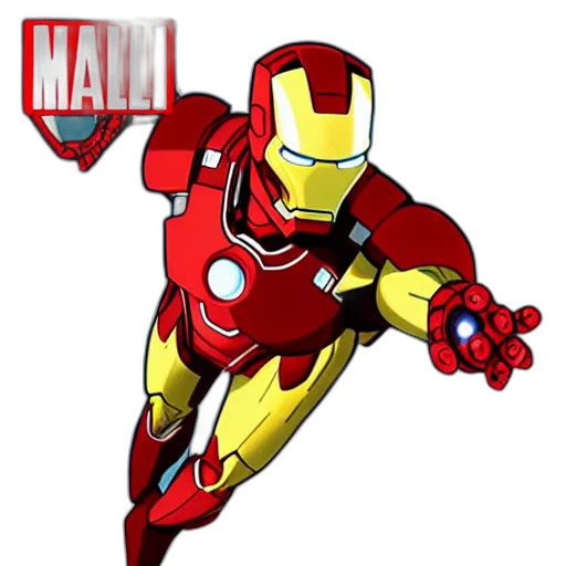 comic book art, concept art, 3d render, pixel art transparent PNG cut-out