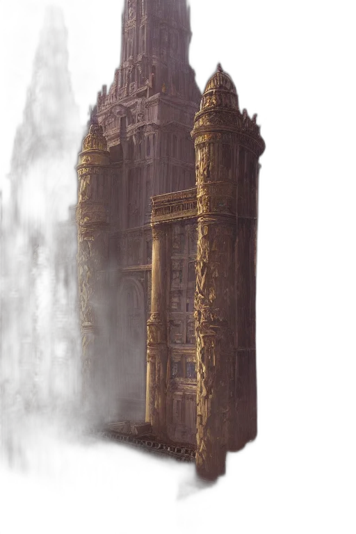 building, furniture, sword, dress transparent PNG cut-out