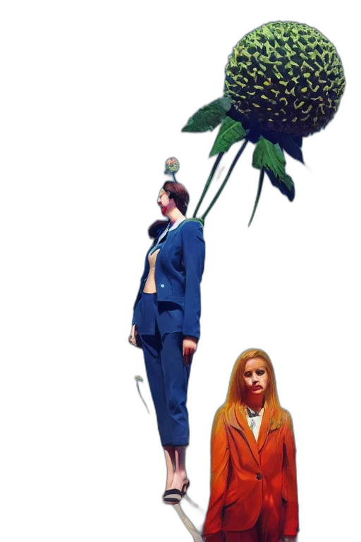 umbrella, jacket, staff, crown transparent PNG cut-out
