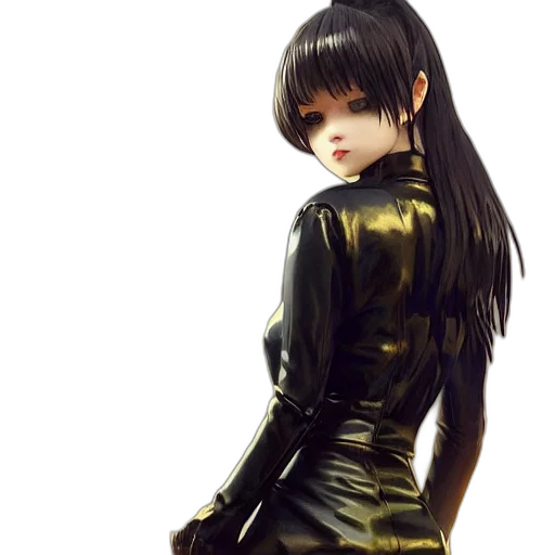 jacket, dress, photorealistic, fantasy art transparent PNG cut-out