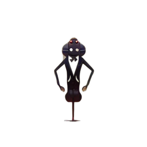 staff, robot, mask, hat transparent PNG cut-out