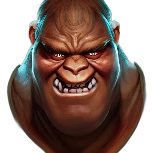 face, creature, staff, mask transparent PNG cut-out