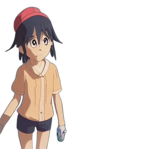 hat, dress, staff, weapon transparent PNG cut-out
