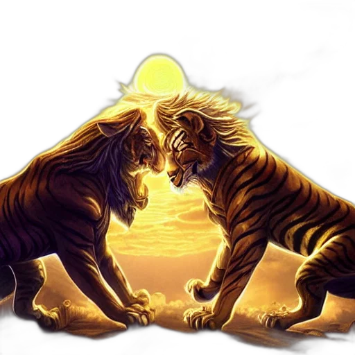 animal, fantasy art, concept art, photorealistic transparent PNG cut-out