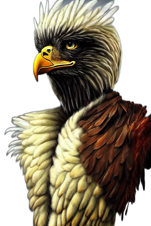 animal, face, creature, staff, photorealistic, oil painting, watercolor, fantasy art transparent PNG cut-out