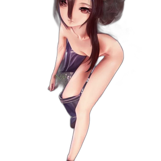 dress, staff, mask, hat transparent PNG cut-out