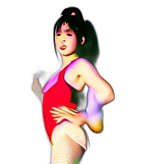 dress, 3d render, photorealistic, vaporwave transparent PNG cut-out
