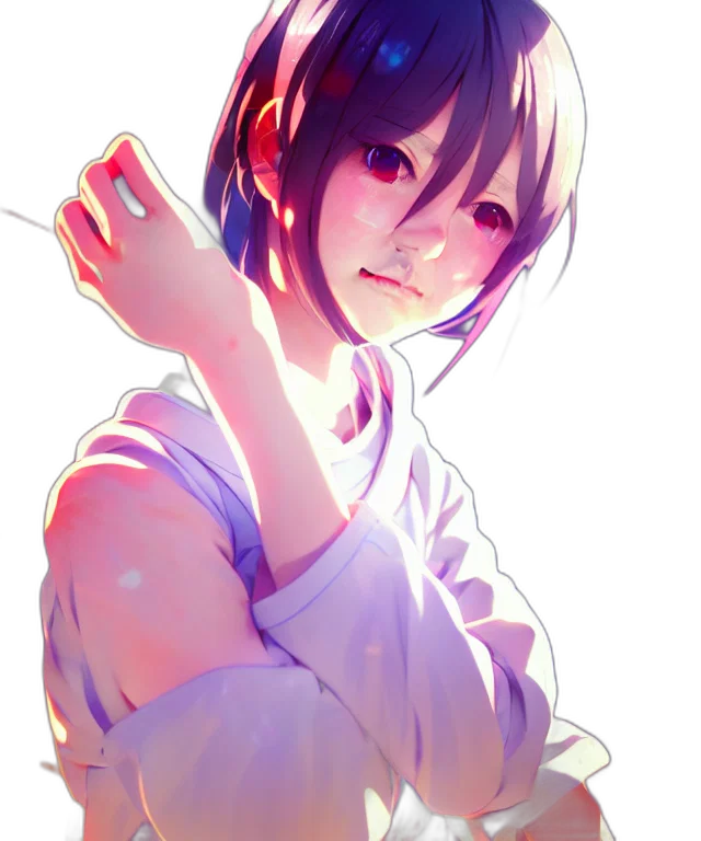 face, mask, staff, creature transparent PNG cut-out