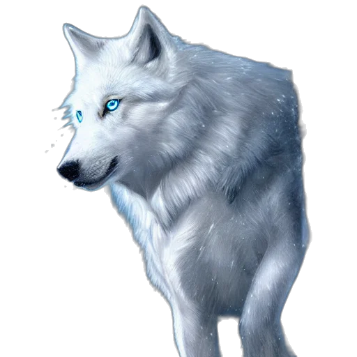 animal, creature, face, fantasy art, watercolor, concept art, photorealistic, blue transparent PNG cut-out