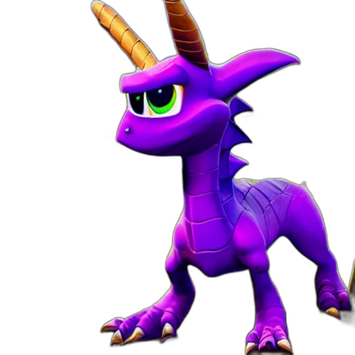 dragon, animal, creature, staff transparent PNG cut-out