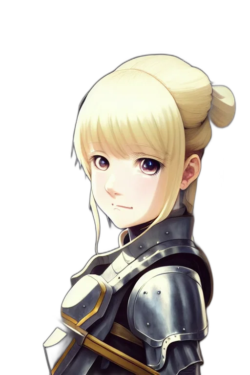 face, staff, jacket, weapon transparent PNG cut-out