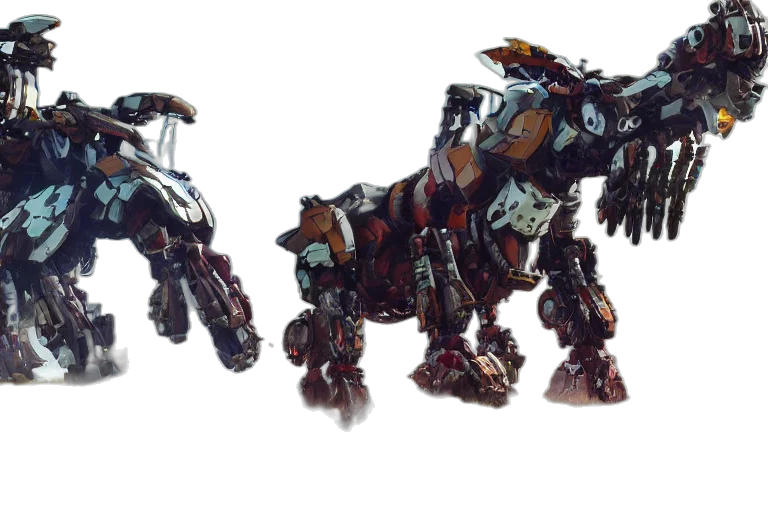 robot, animal, dragon, weapon transparent PNG cut-out