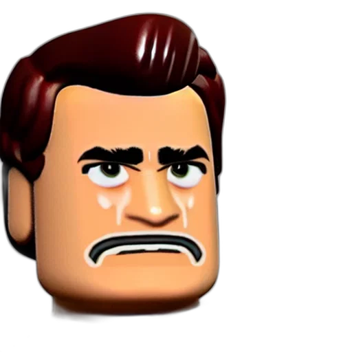 face, robot, mask, 3d render, cartoon, concept art, pixel art, screenshot transparent PNG cut-out