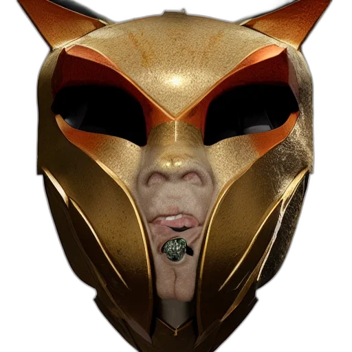 mask, face, animal, jewelry transparent PNG cut-out
