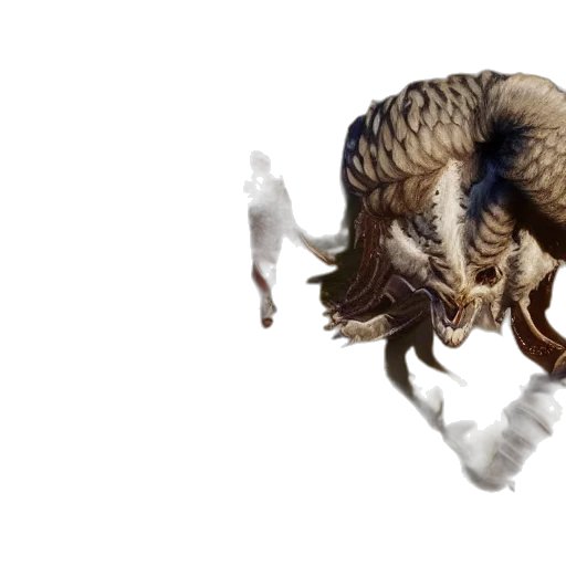 dragon, creature, animal, hair transparent PNG cut-out