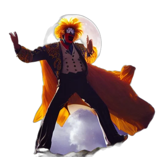 jacket, mask, staff, concept art transparent PNG cut-out