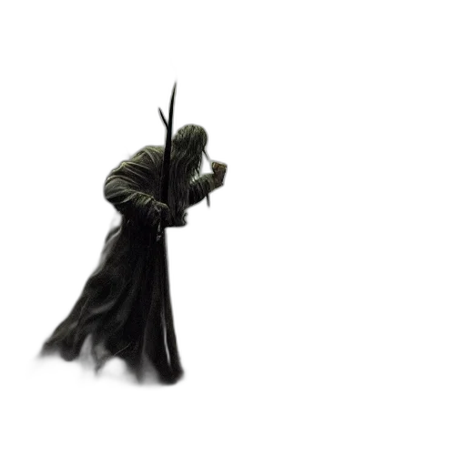 staff, weapon, sword, mask, concept art, fantasy art, 3d render, pixel art transparent PNG cut-out