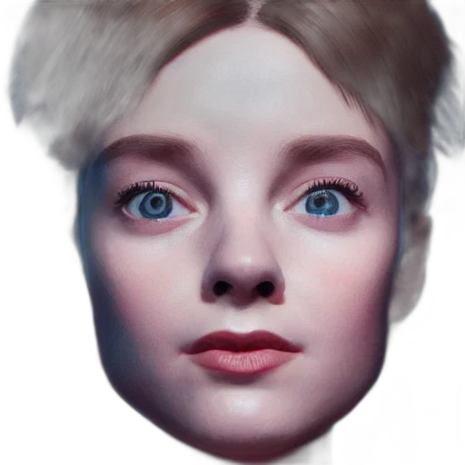 face, mask, crown, hair transparent PNG cut-out
