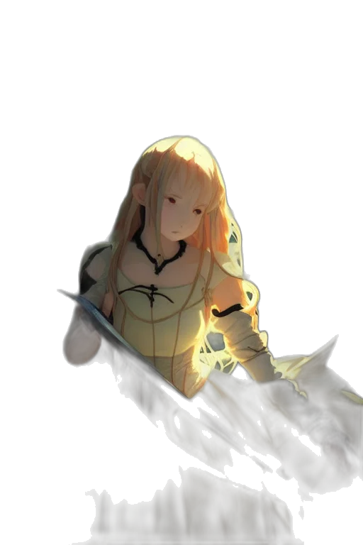sword, weapon, staff, dress transparent PNG cut-out