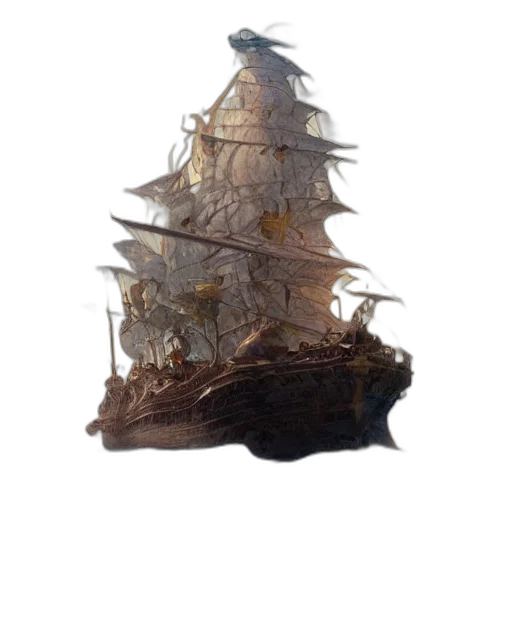 dragon, weapon, crown, hat, concept art, fantasy art, photorealistic, 3d render transparent PNG cut-out