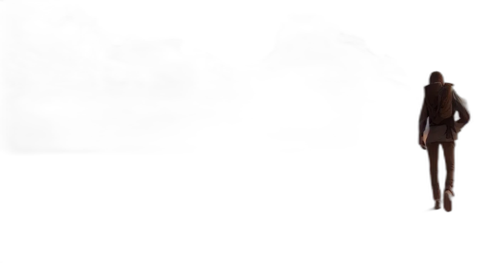 staff, sword, person, walking transparent PNG cut-out