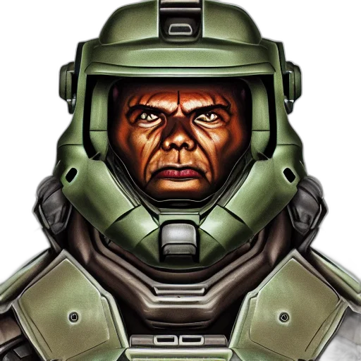 face, robot, mask, concept art, pixel art, comic book art, photorealistic, green transparent PNG cut-out