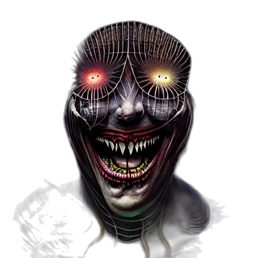 mask, face, creature, robot transparent PNG cut-out
