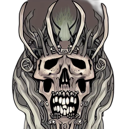 mask, crown, face, creature transparent PNG cut-out