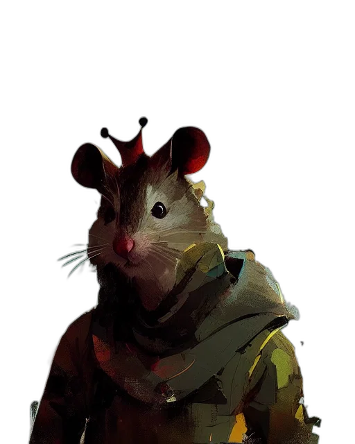 animal, creature, hat, jacket transparent PNG cut-out