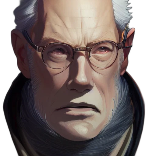 face, jacket, mask, staff transparent PNG cut-out