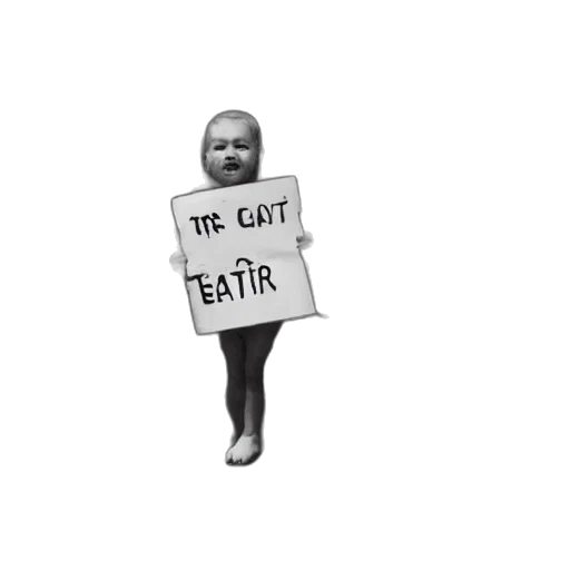 food, creature, staff, jacket, babies, protesting, their, mothers transparent PNG cut-out