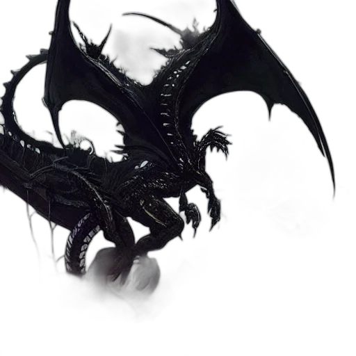 dragon, creature, weapon, mask transparent PNG cut-out