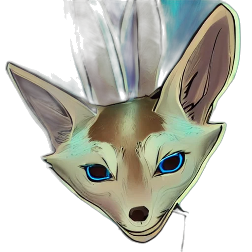 mask, creature, staff, animal transparent PNG cut-out
